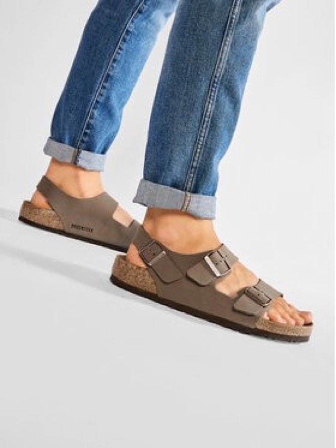 Birkenstock Sandały Milano Bs 0634501 Brązowy