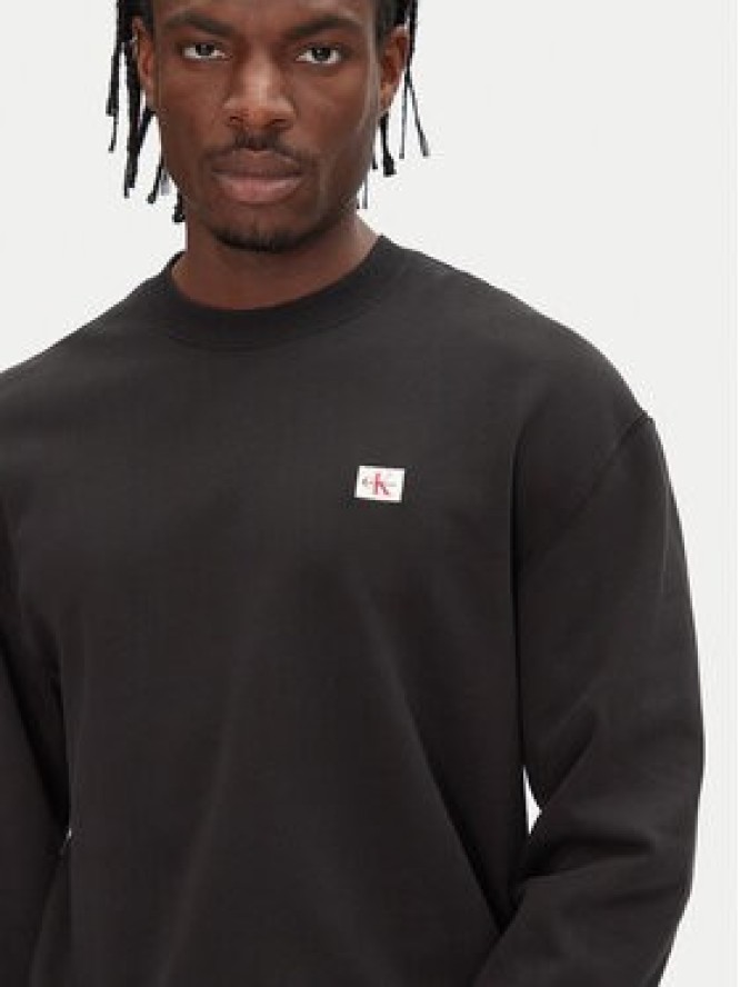 Calvin Klein Jeans Bluza LV04RC273G Czarny Regular Fit