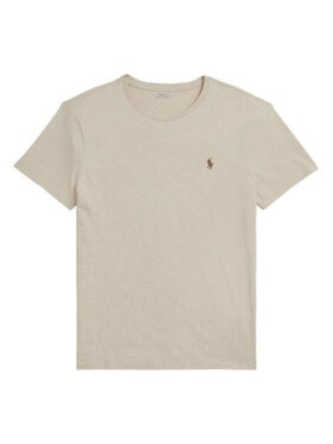 Polo Ralph Lauren T-Shirt 710671438203 Beżowy Slim Fit