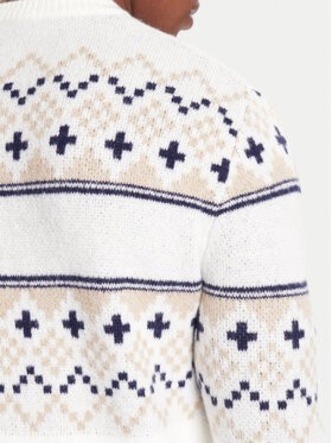 Guess Sweter M5BR61 Z4142 Écru Regular Fit