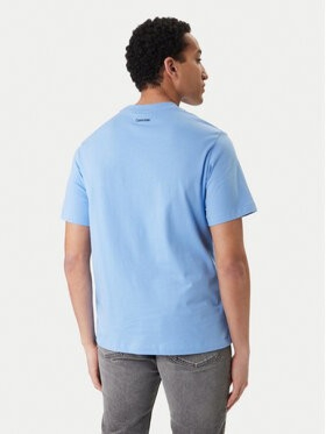 Calvin Klein Jeans T-Shirt 20s Easy LV04RF294G Niebieski Regular Fit