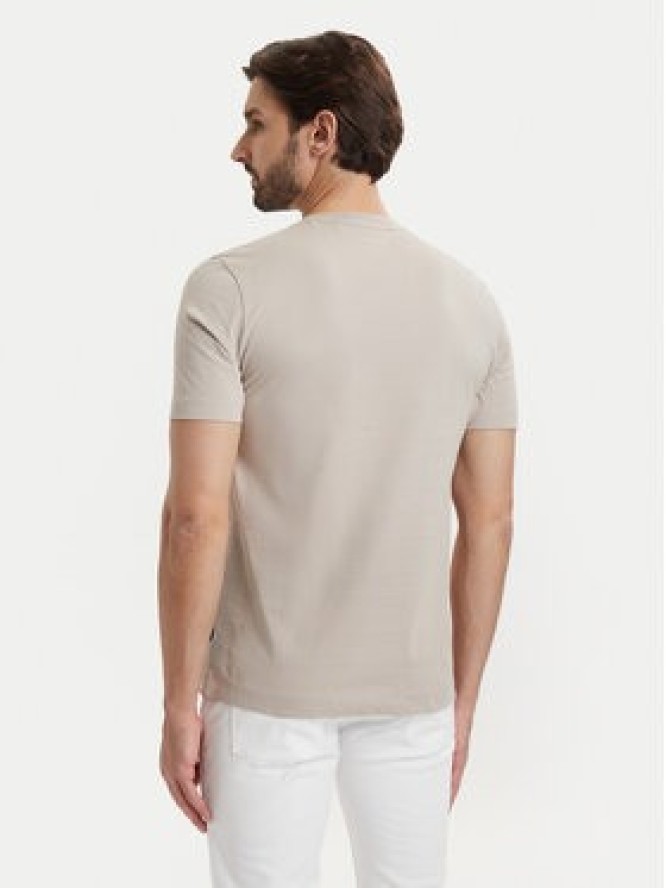BOSS T-Shirt Thompson 01 50468347 Beżowy jasny Regular Fit