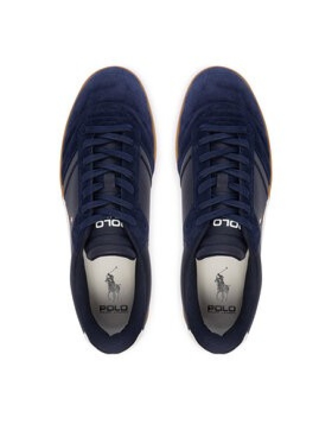 Polo Ralph Lauren Sneakersy 809P07526003 Granatowy