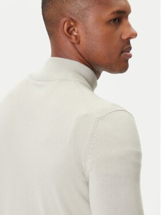 Aeronautica Militare Sweter 252MA1578UL00506 Beżowy Regular Fit