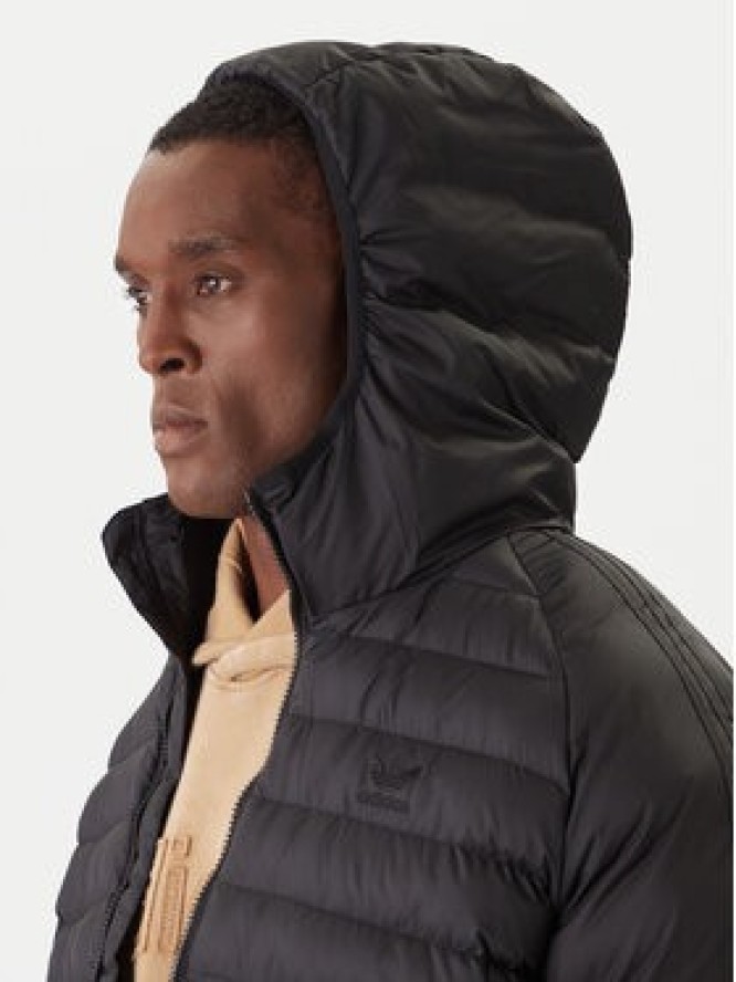 adidas Kurtka przejściowa JX4117 Czarny Slim Fit