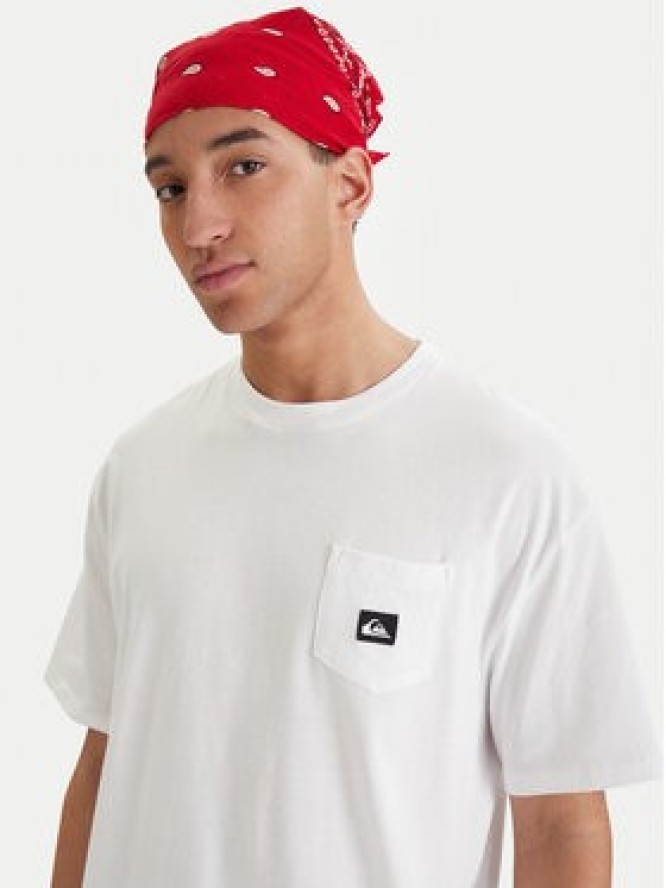 Quiksilver T-Shirt Salt Water EQYZT08205 Biały Comfort Fit