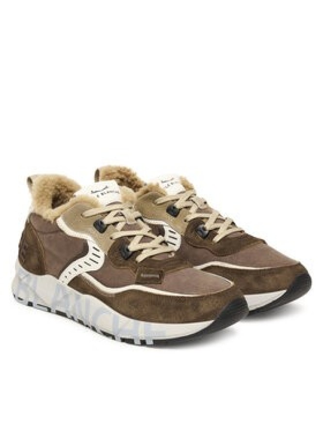 Voile Blanche Sneakersy Club 01 FUR. 2019471-02 Brązowy