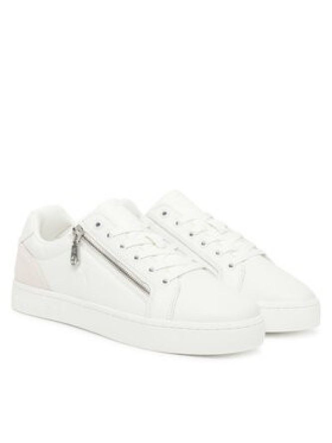 Calvin Klein Jeans Sneakersy Classic Cupsole Zip Low In YM0YM01318 Biały