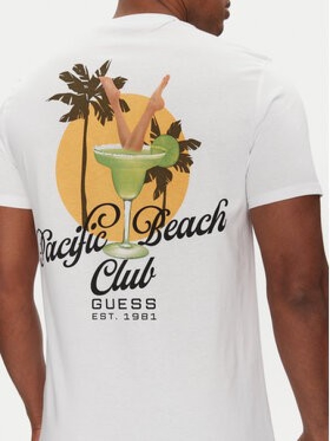 Guess T-Shirt M5GI58 KBW41 Biały Regular Fit