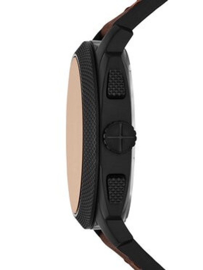 Fossil Zegarek Machine Chronograph FS6101 Brązowy