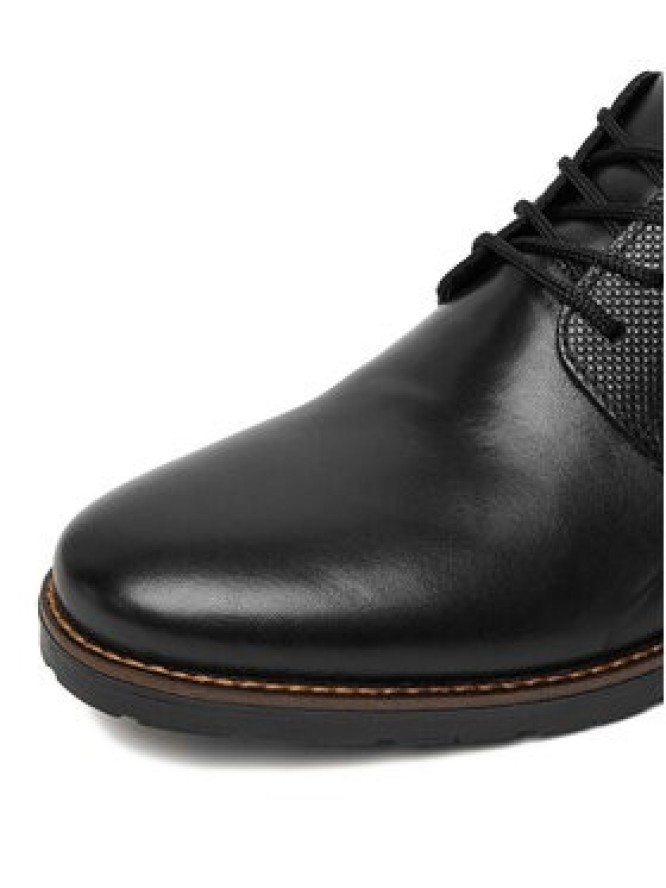 Rieker Półbuty 14603-00 Czarny