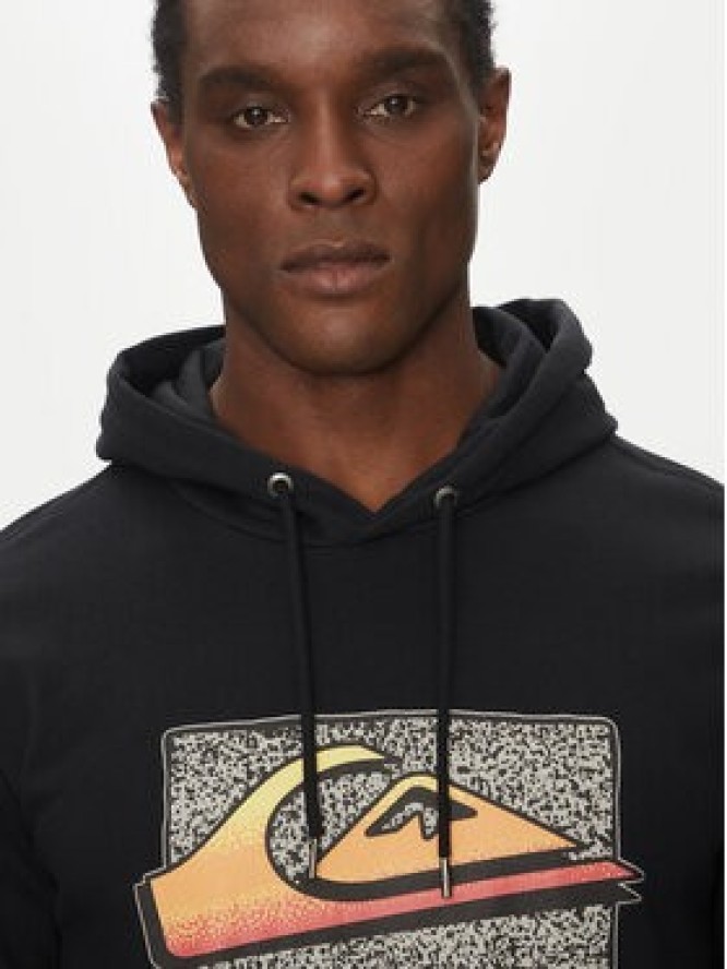 Quiksilver Bluza EQYFT05094 Czarny Regular Fit