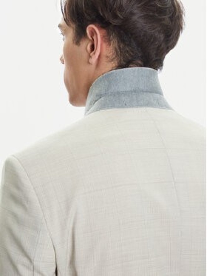 BOSS Garnitur H-Huge 50546099 Beżowy Slim Fit