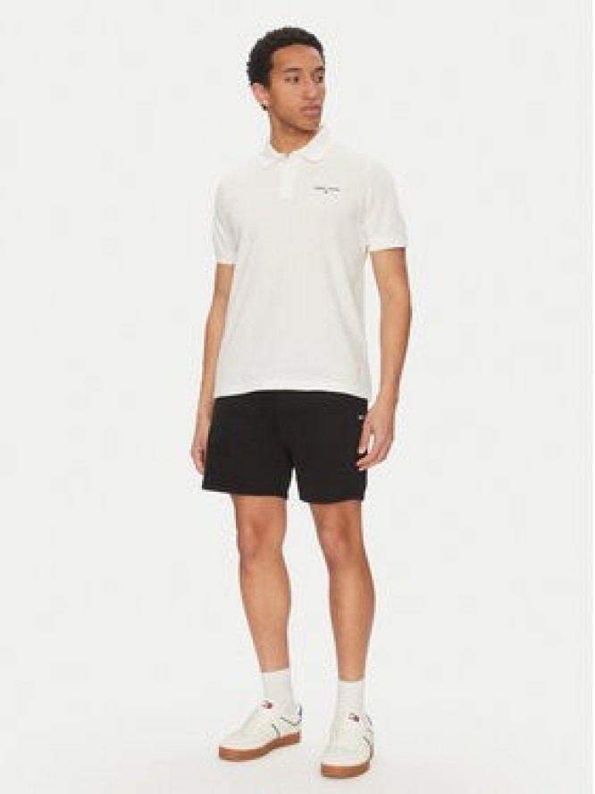 Tommy Jeans Szorty sportowe Entry Graphic DM0DM21369 Czarny Regular Fit