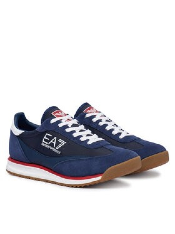EA7 Emporio Armani Sneakersy 7X000655 AF23106 MZ696 Granatowy