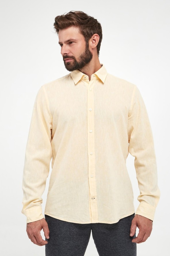 Koszula męska lniana Hanson JOOP! JEANS