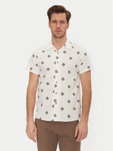 INDICODE Koszula Bolling 20-512 Biały Regular Fit