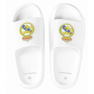 Real Madryt klapki junior beach pool flip flops white EVA białe