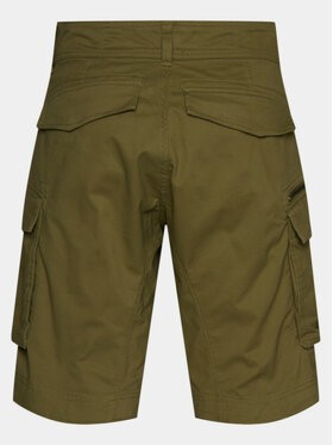 Replay Szorty materiałowe M9907.000.84387 Zielony Regular Fit