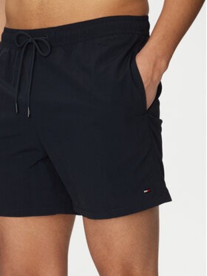 Tommy Hilfiger Szorty kąpielowe UM0UM03477 Granatowy Regular Fit