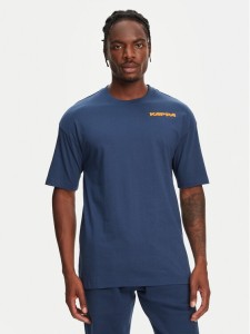 Kappa T-Shirt Nyle 351S5GW Niebieski Regular Fit