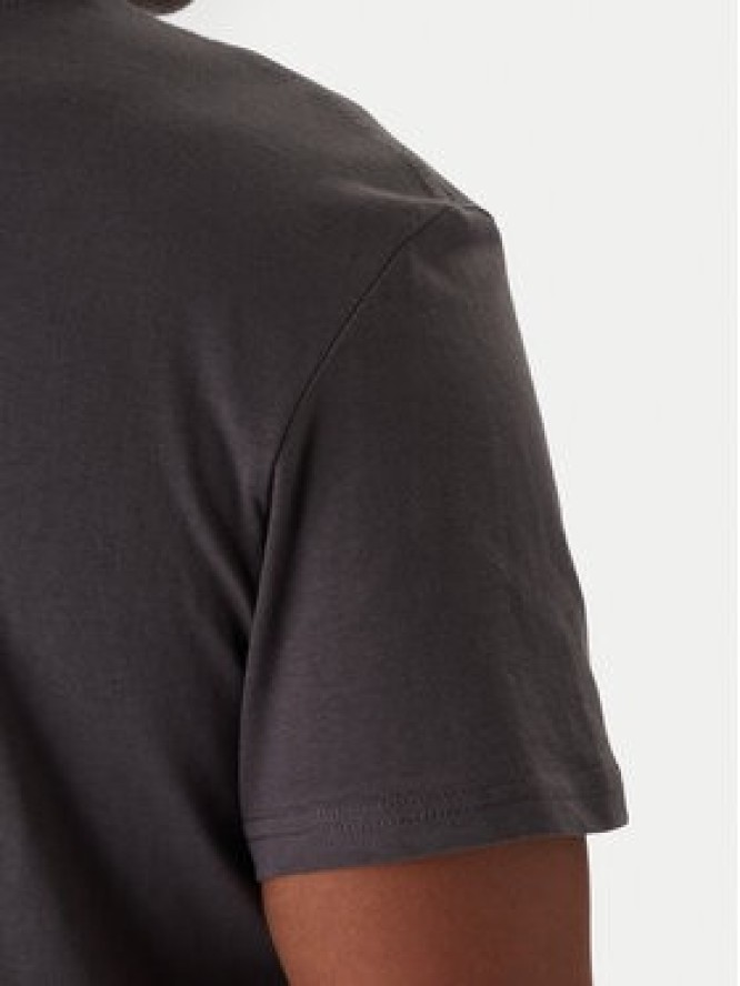 Tommy Jeans T-Shirt Linear Chest DM0DM21780 Szary Slim Fit