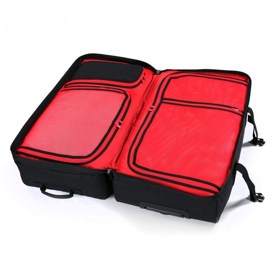 Torba na kółkach podróżna SURFANIC Maxim2 100 litrów Czarna Marl