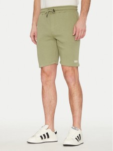 Blend Szorty sportowe 20714198 Zielony Regular Fit
