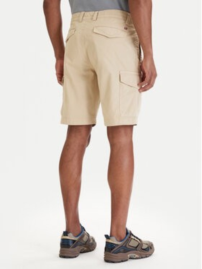 Napapijri Szorty materiałowe NP0A4HOT Beżowy Regular Fit