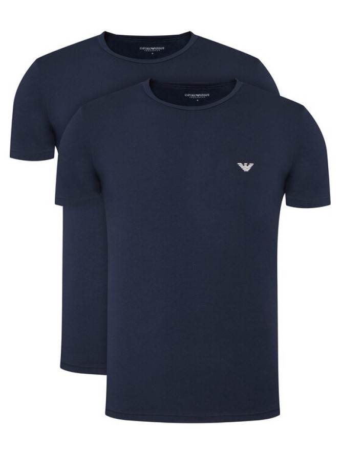 Emporio Armani Underwear Komplet t-shirtów EM000391 AF14132 MB143 Granatowy Regular Fit