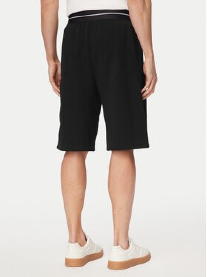 Guess Szorty sportowe U6GD00 KC241 Czarny Regular Fit