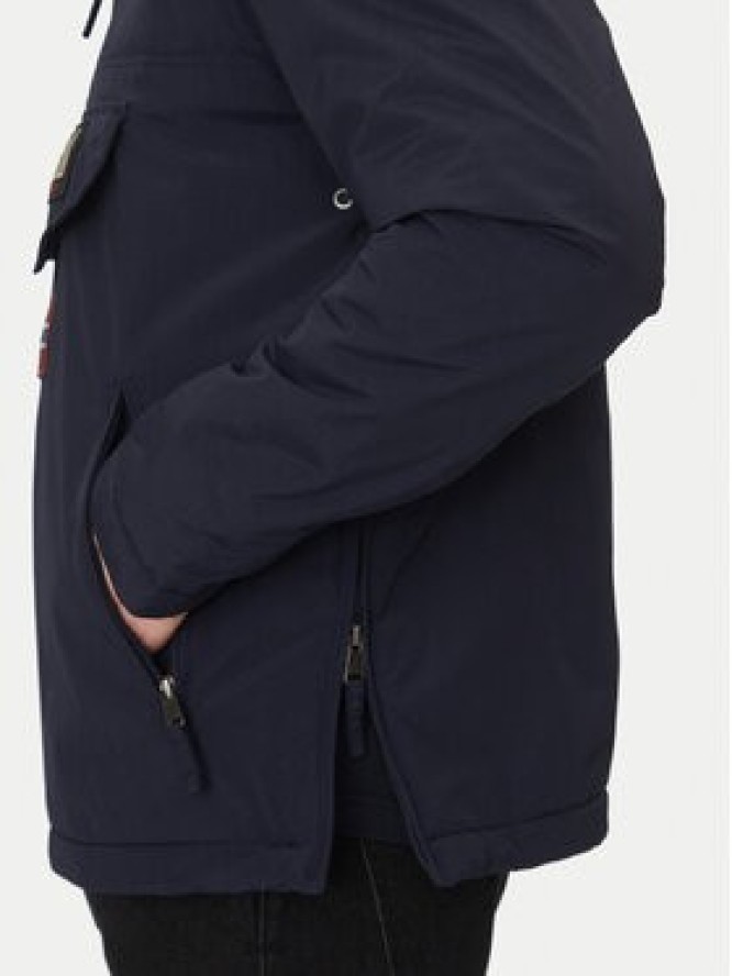Napapijri Kurtka anorak Rainforest Pocket 2 NP0A4GMD Granatowy Regular Fit