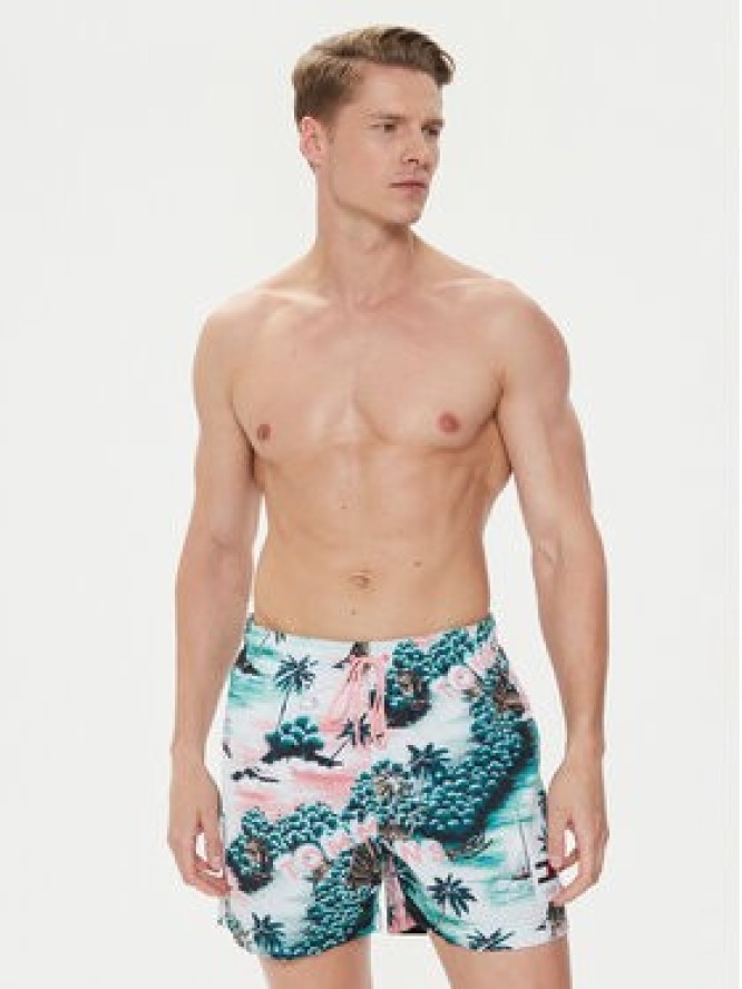 Tommy Hilfiger Szorty kąpielowe UM0UM03150 Kolorowy Regular Fit