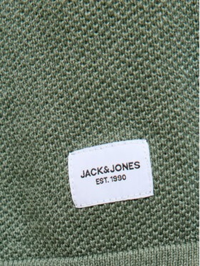 Jack & Jones Sweter Hill 12157321 Zielony Regular Fit