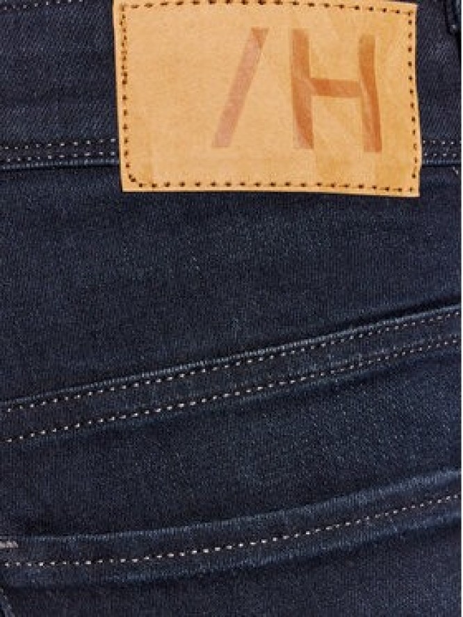 Selected Homme Jeansy Leon 16069648 Granatowy Slim Fit