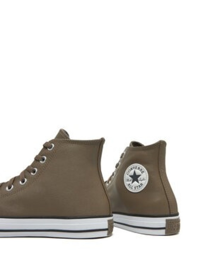 Converse Trampki Chuck Taylor All Star Faux Leather Hi A09482C 216 Brązowy