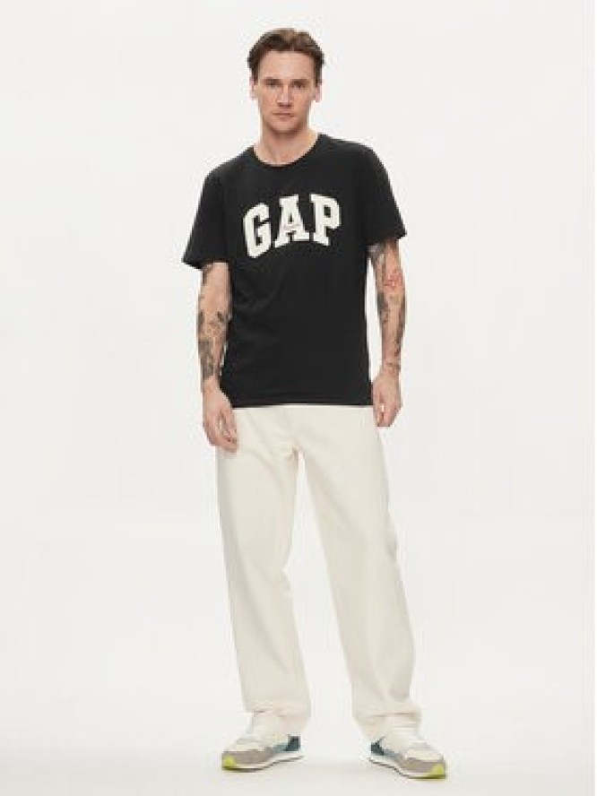 Gap T-Shirt 471777-07 Czarny Regular Fit