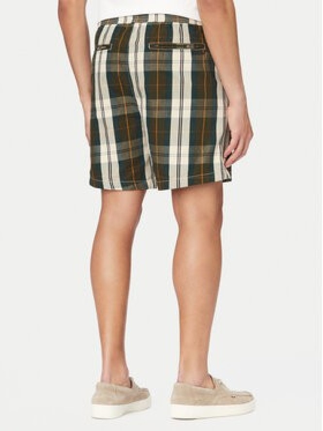 Barbour Szorty materiałowe MST0081TN51 Zielony Regular Fit