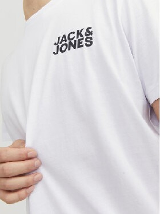 Jack & Jones T-Shirt Corp 12151955 Biały Regular Fit