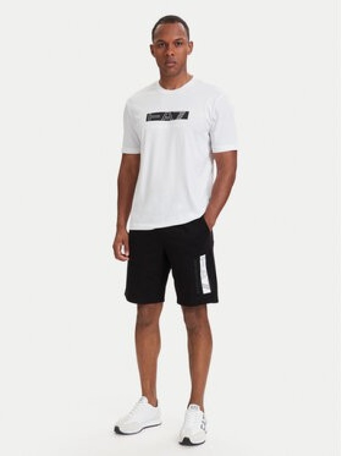 EA7 Emporio Armani Szorty sportowe 7M002421 AF13512 MC001 Czarny Slim Fit