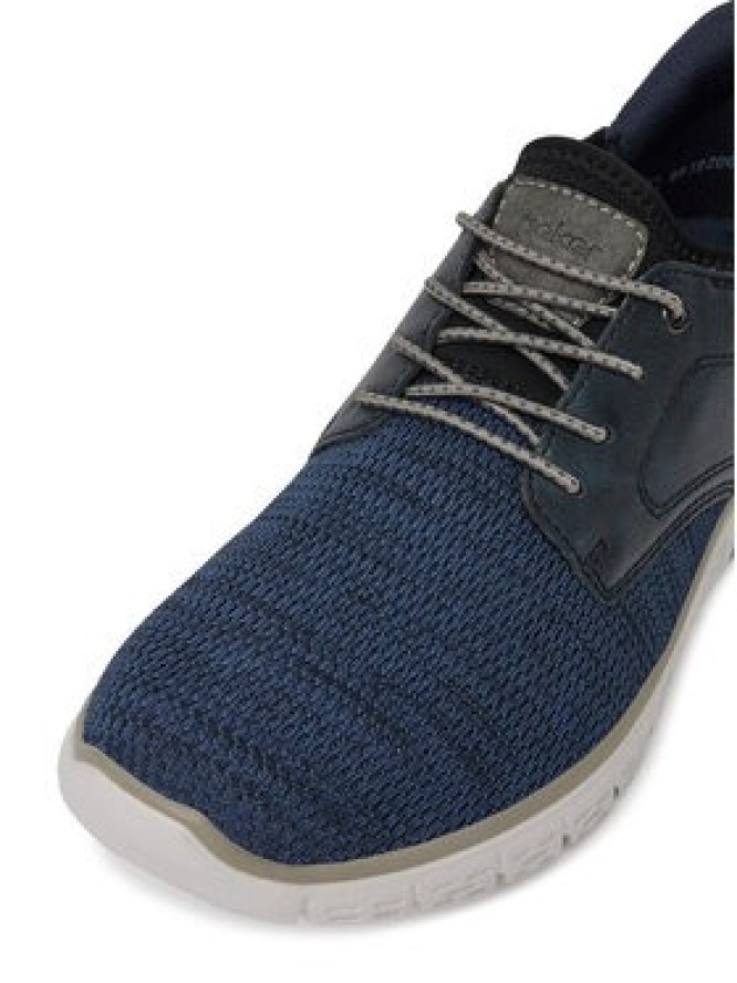 Rieker Sneakersy B6658-14 Granatowy