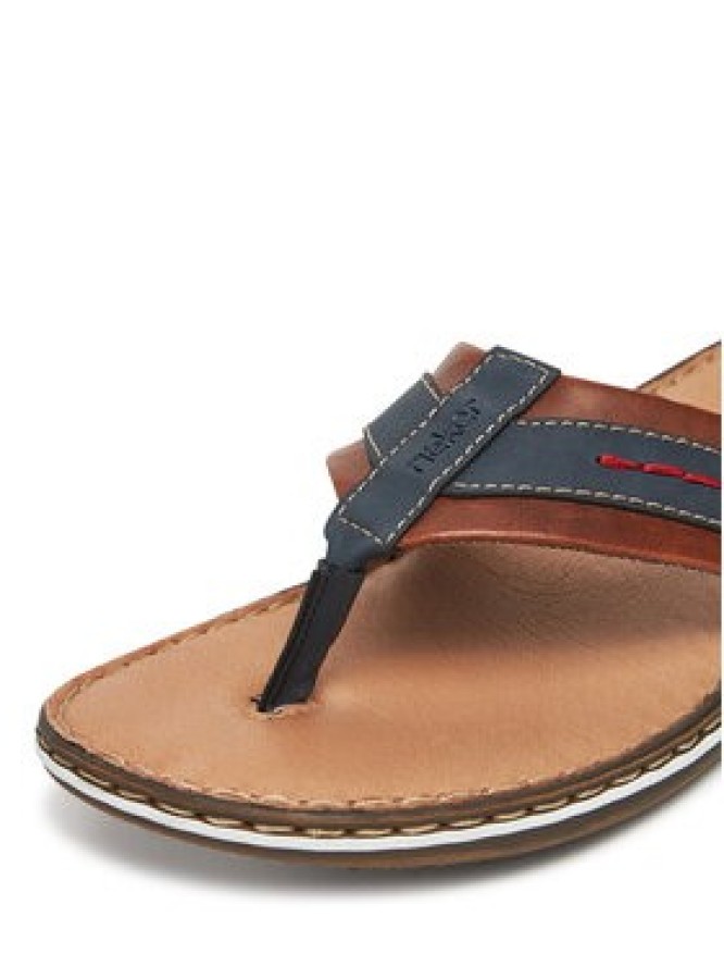 Rieker Japonki 21072-14 Granatowy