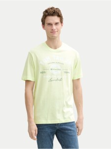 Tom Tailor T-Shirt 1037735 Zielony Regular Fit