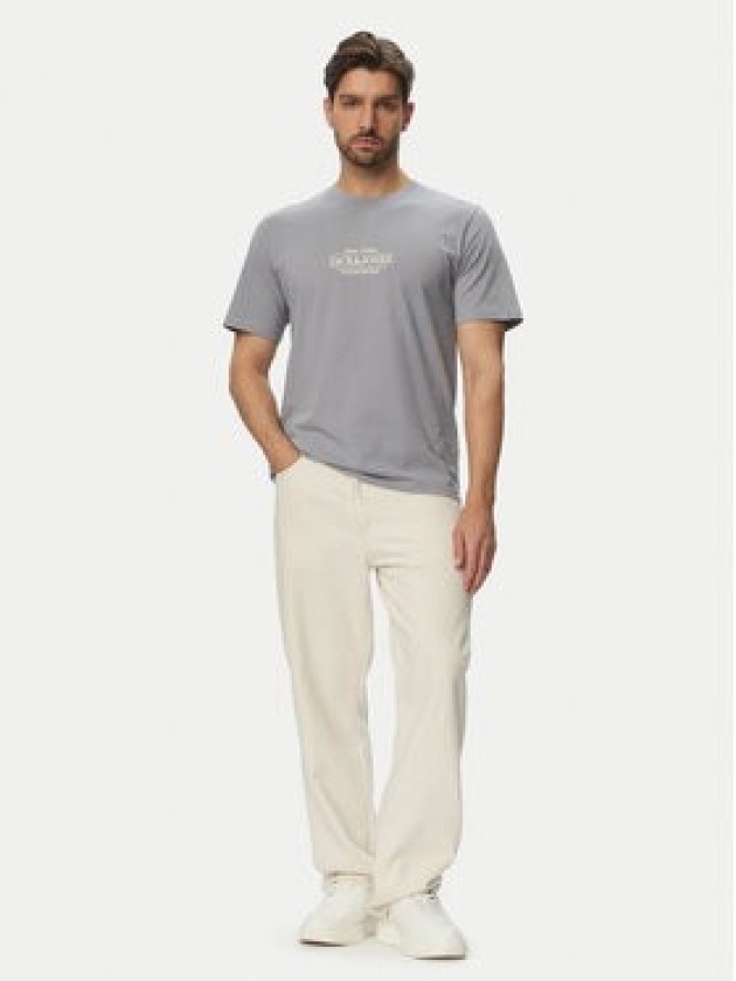 Jack & Jones T-Shirt Cassis 12295049 Niebieski Regular Fit