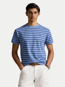 Polo Ralph Lauren T-Shirt 710938134009 Niebieski Custom Slim Fit
