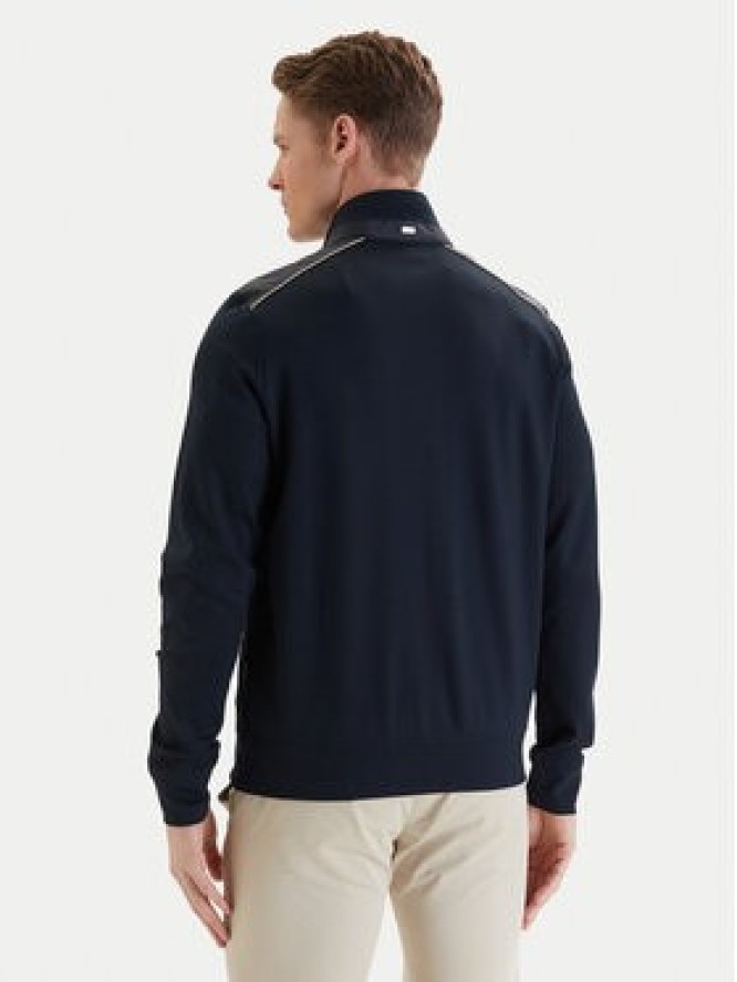 Bugatti Bluza 8750-15123E Granatowy Regular Fit