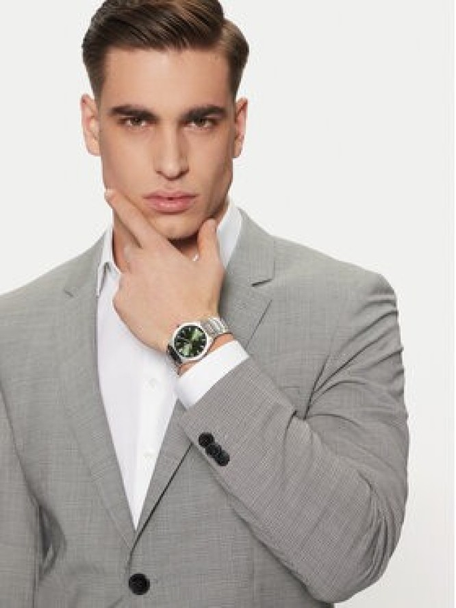 Casio Zegarek Edifice Classic Sapphire EFR-S108D-3AVUEF Srebrny