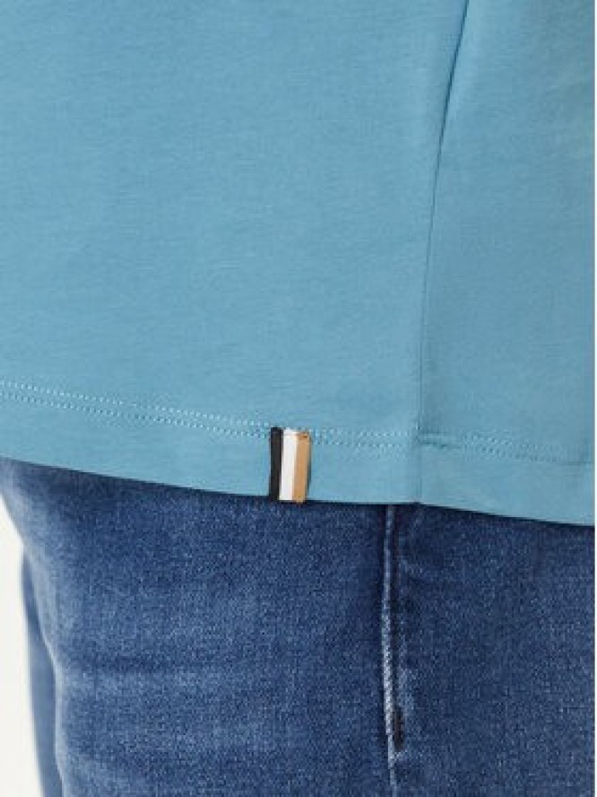 BOSS T-Shirt 50531401 Błękitny Regular Fit