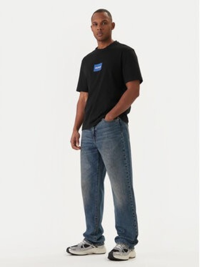 HUGO T-Shirt Nayonix 50554382 Czarny Regular Fit