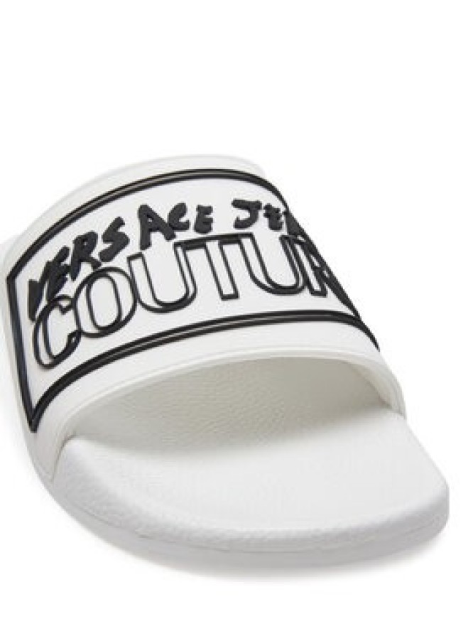 Versace Jeans Couture Klapki 78YA3SQ3 Biały